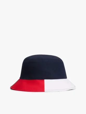 Buckethoed met kleurblokken voor kinderen Buckethoed met kleurblokken voor kinderen