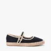 Canvas Mary Jane-espadrille Canvas Mary Jane-espadrille