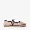 Canvas Mary Jane-espadrille Canvas Mary Jane-espadrille