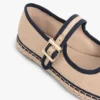 Canvas Mary Jane-espadrille Canvas Mary Jane-espadrille