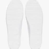 Canvas sneaker met metallic hiel Canvas sneaker met metallic hiel