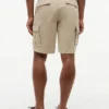 Cargo-short met relaxte pasvorm van stretch-twill Cargo-short met relaxte pasvorm van stretch-twill