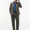 Casual blazer van geverfd linnen Casual blazer van geverfd linnen