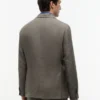 Casual blazer van geverfd linnen Casual blazer van geverfd linnen