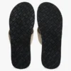 Chambray linnen teenslippers Chambray linnen teenslippers