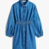 Chambray-overhemdjurk voor kinderen