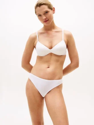 Cheeky bikinislip met herhaald logo