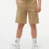 Chino-short met riem voor kinderen Chino-short met riem voor kinderen