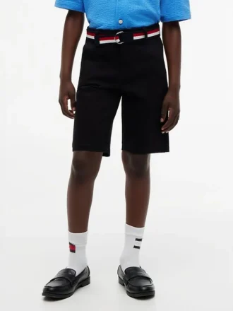 Chino-short met riem voor kinderen