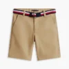 Chino-short met riem voor kinderen Chino-short met riem voor kinderen