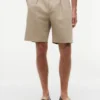 Chino-short van katoen-linnenmix met relaxte pasvorm Chino-short van katoen-linnenmix met relaxte pasvorm