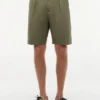 Chino-short van katoen-linnenmix met relaxte pasvorm Chino-short van katoen-linnenmix met relaxte pasvorm