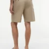 Chino-short van katoen-linnenmix met relaxte pasvorm Chino-short van katoen-linnenmix met relaxte pasvorm