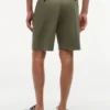 Chino-short van katoen-linnenmix met relaxte pasvorm Chino-short van katoen-linnenmix met relaxte pasvorm