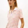 Classic Fit gestreepte stretchpiqué polo Classic Fit gestreepte stretchpiqué polo
