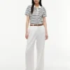 Classic Fit gestreepte stretchpiqué polo Classic Fit gestreepte stretchpiqué polo