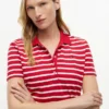 Classic Fit gestreepte stretchpiqué polo Classic Fit gestreepte stretchpiqué polo