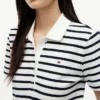 Classic Fit gestreepte stretchpiqué polo Classic Fit gestreepte stretchpiqué polo