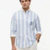 Classic Fit Monogram Crest Oxford-overhemd Classic Fit Monogram Crest Oxford-overhemd