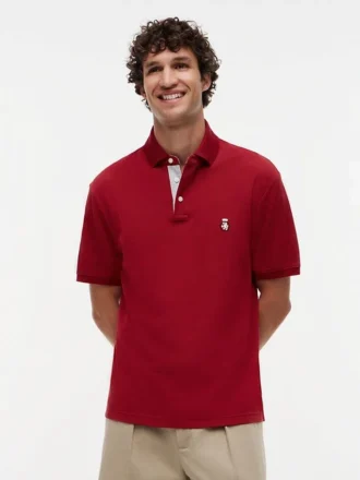 Classic Fit Polo met Archive Crest-logo