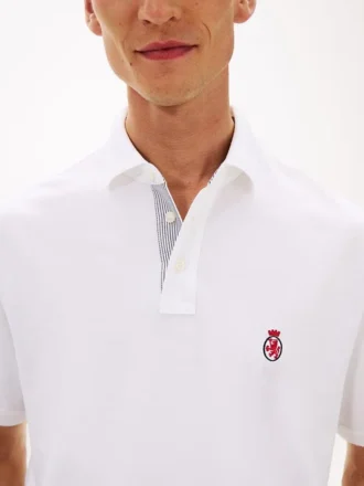 Classic Fit Polo met Archive Crest-logo