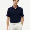 Classic Fit polo met jacquardpatroon