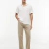 Classic Fit polo met jacquardpatroon