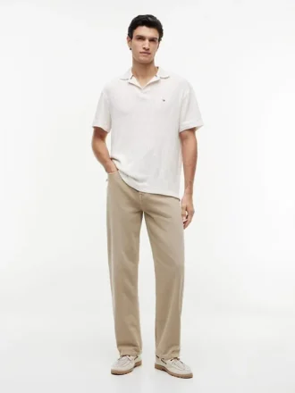 Classic Fit polo met jacquardpatroon