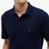 Classic Fit polo met jacquardpatroon