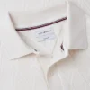 Classic Fit polo met jacquardpatroon