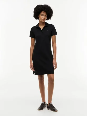 Classic Fit Stretch Cotton Polo Dress
