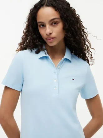 Classic Fit Stretch Cotton Polo Dress