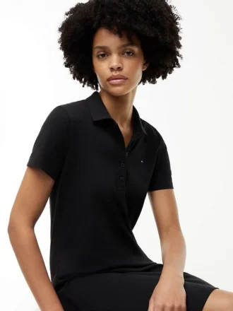 Classic Fit Stretch Cotton Polo Dress