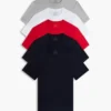 Cotton Classics T-shirt met ronde hals, 5-pack Cotton Classics T-shirt met ronde hals, 5-pack