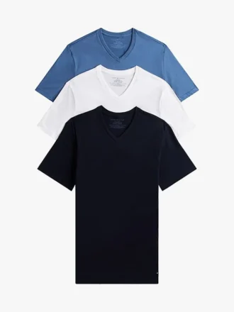 Cotton Classics V-hals onderhemd 3-pack