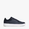 Court-sneaker van gemengd leer Court-sneaker van gemengd leer