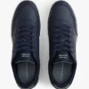 Court-sneaker van gemengd leer Court-sneaker van gemengd leer