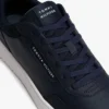 Court-sneaker van gemengd leer Court-sneaker van gemengd leer