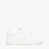 Court sneaker van generfd leer Court sneaker van generfd leer
