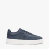 Court sneaker van generfd leer Court sneaker van generfd leer