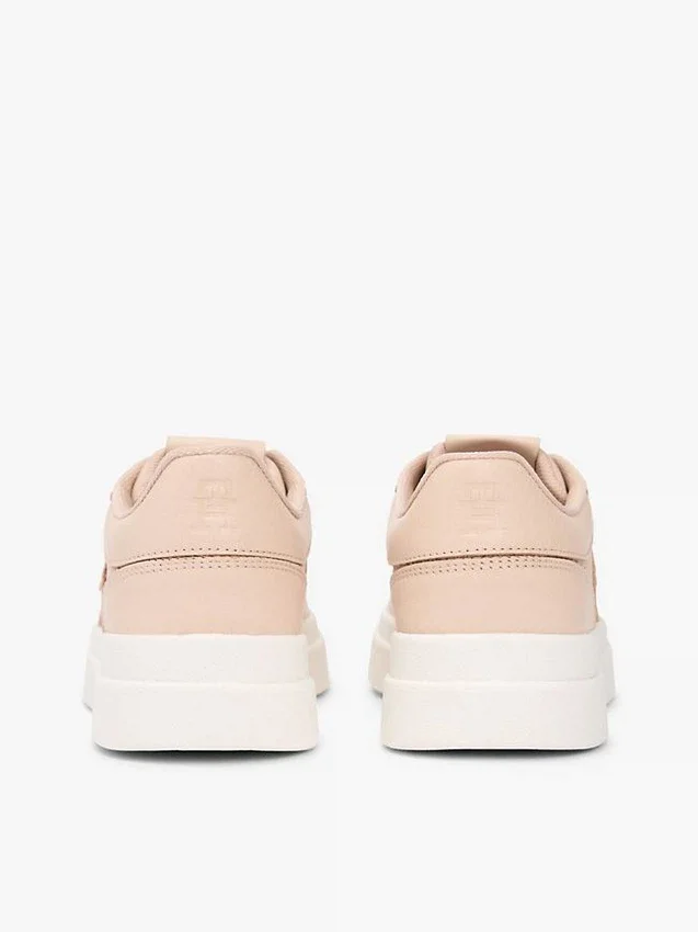 Court sneaker van generfd leer Court sneaker van generfd leer