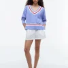 Cricket-trui met kabelpatroon Cricket-trui met kabelpatroon