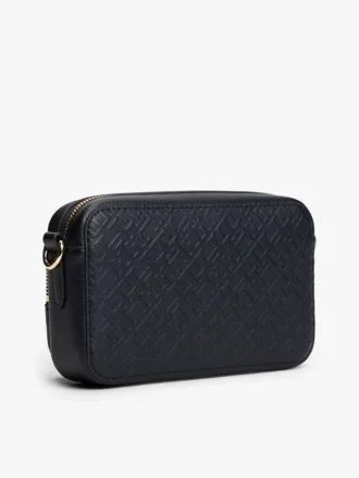 Crossbodytas met all-over reliëfmonogram Crossbodytas met all-over reliëfmonogram