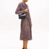 Crossbodytas met klep en korrelleer Crossbodytas met klep en korrelleer