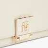 Crossbodytas met monogram en klepsluiting Crossbodytas met monogram en klepsluiting