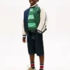 Denim carpentershort voor kinderen Denim carpentershort voor kinderen