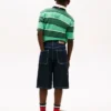 Denim carpentershort voor kinderen Denim carpentershort voor kinderen