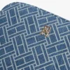 Denim crossbodytas met all-over vlaggenprint Denim crossbodytas met all-over vlaggenprint