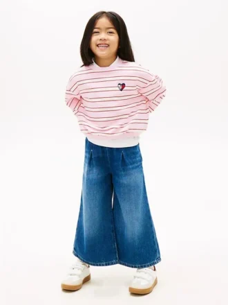 Denim culotte voor kinderen