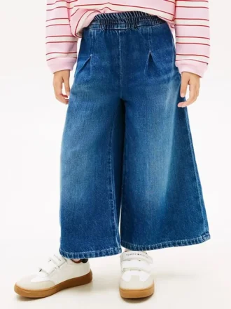 Denim culotte voor kinderen